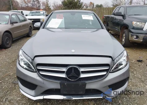 2015 Mercedes-Benz C 300 Sport 4Matic from USA, damaged, VIN 55SWF4KB9FU048412